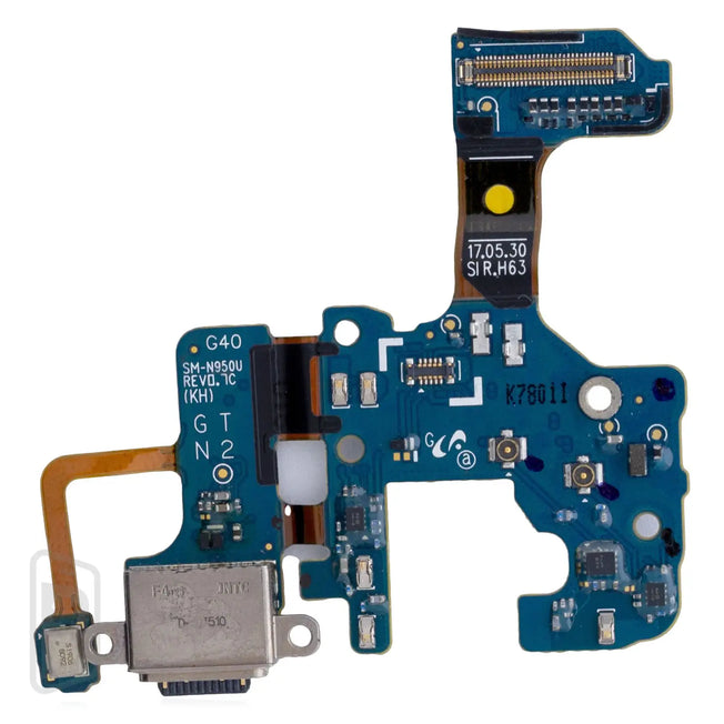 Charging Port With Flex Cable Compatible For Samsung Galaxy Note 8 (N950U) (US Model)