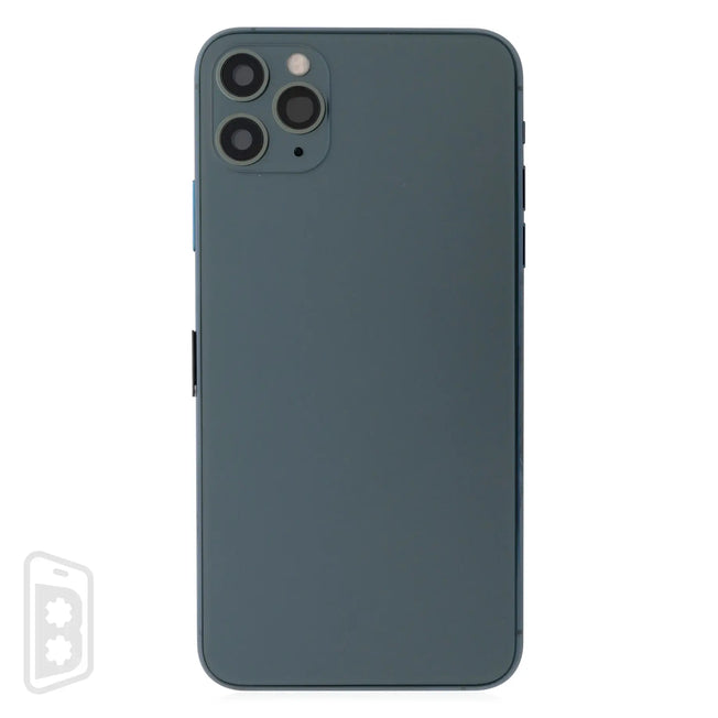 Back Housing W/ Small Components Pre-Installed Compatible For iPhone 11 Pro Max (No Logo)