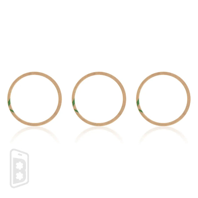 Back Camera Lens (Glass Only) With Adhesive Compatible For iPhone 13 Pro / 13 Pro Max (3 Piece Set)