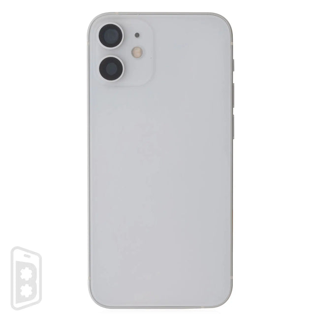 Back Housing W/ Small Components Pre-Installed Compatible For iPhone 12 Mini (US Version) (No Logo)