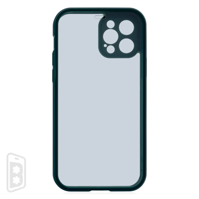 Silicone Magnet Tempered Glass - iPhone 12 Series