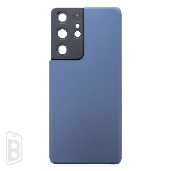 Back Cover Glass With Camera Lens Compatible For Samsung Galaxy S21 Ultra