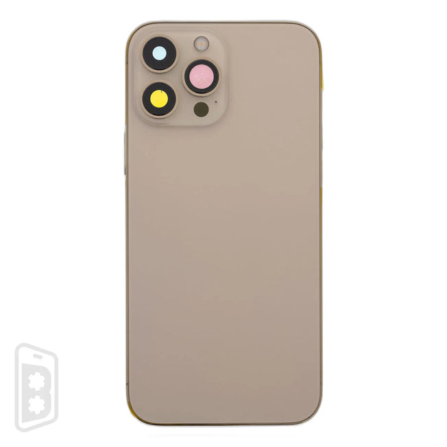 Back Housing W/ Small Components Pre-Installed Compatible For iPhone 13 Pro Max (US Version) (No Logo)