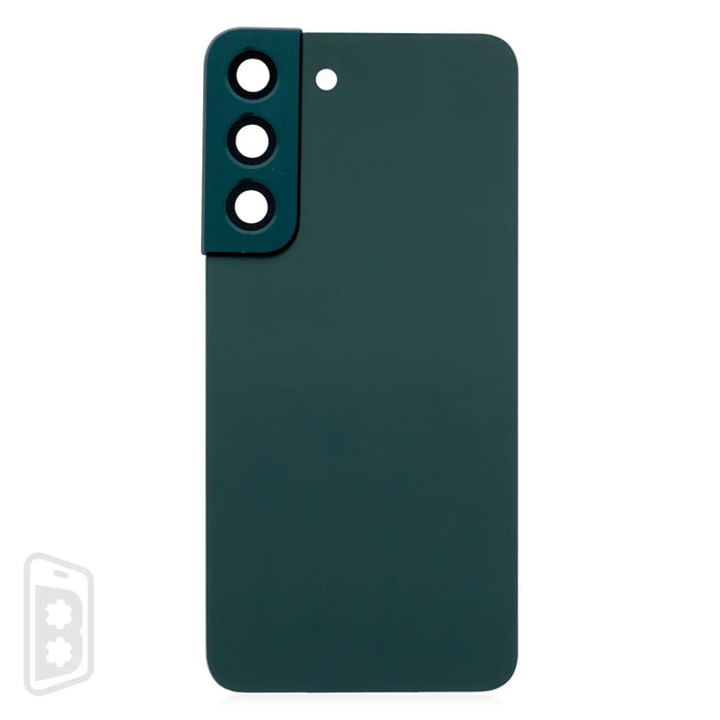 Back Cover Glass With Camera Lens Compatible For Samsung Galaxy S22 5G