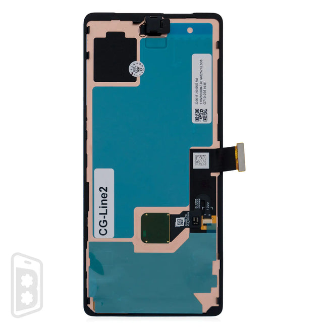 LCD Assembly With Frame (With Finger Print Sensor) Compatible For Pixel 7