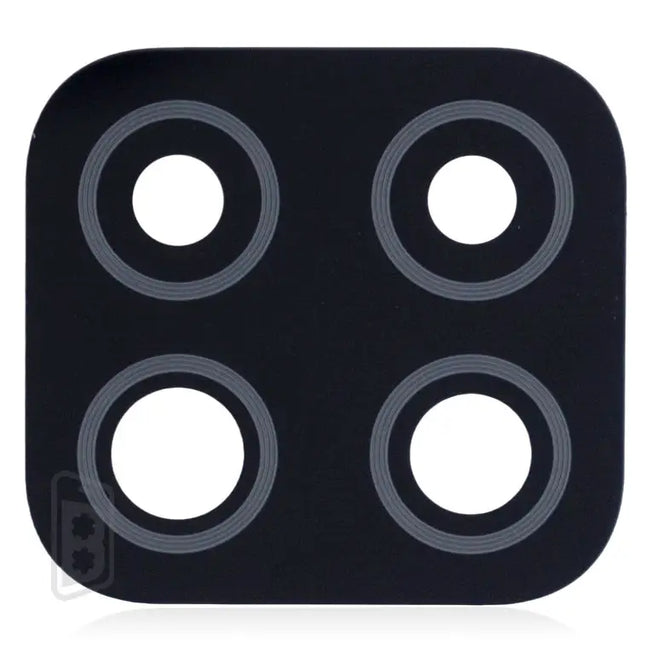 Back Camera Lens (Glass Only) With Adhesive Compatible For Samsung Galaxy A12 (A125 / 2020) (4 Piece Set)