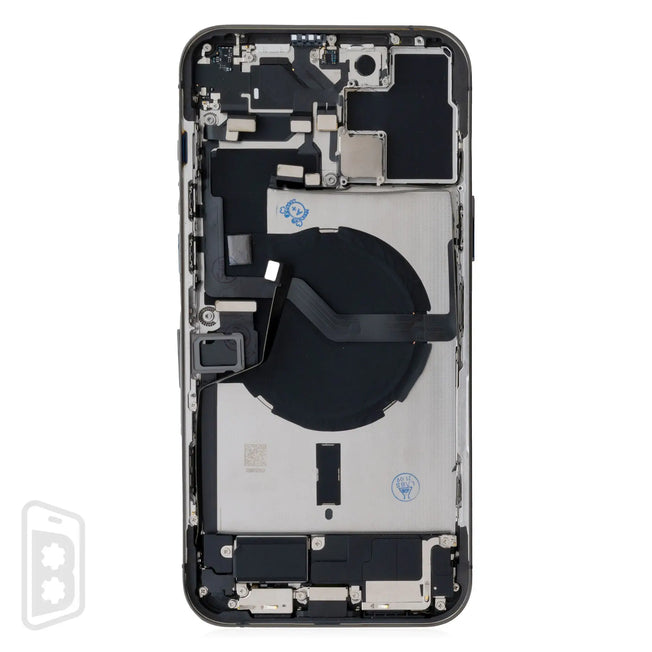 Back Housing W/ Small Components Pre-Installed Compatible For iPhone 12 Pro Max (US Version) (No Logo)