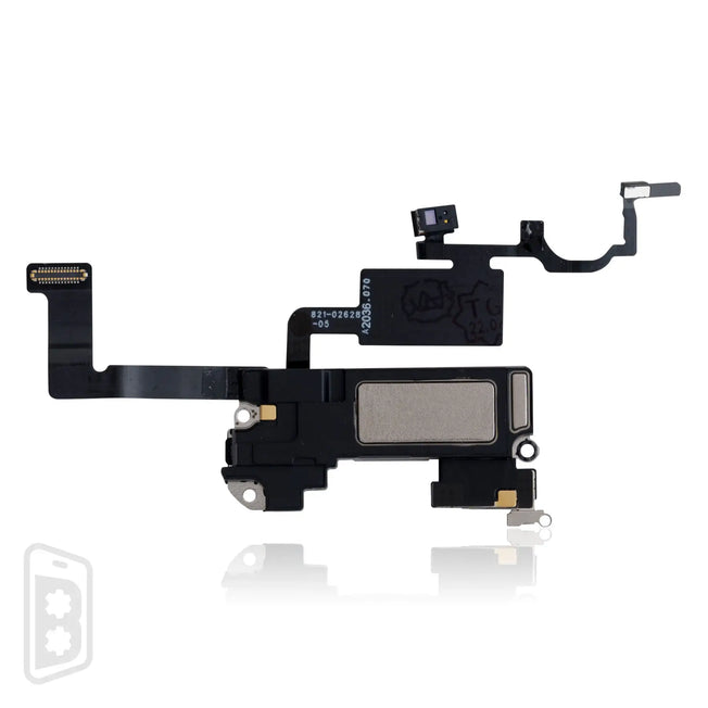 Earpiece Speaker With Proximity Sensor Cable Compatible For iPhone 12 / 12 Pro (Warning: Irreparable Face ID Functionality)