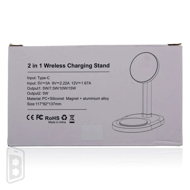 2 in 1 Wireless Charger Stand