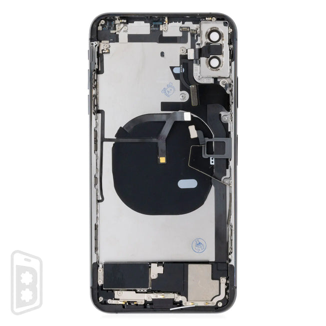 Back Housing W/ Small Components Pre-Installed Compatible For iPhone XS Max (No Logo)