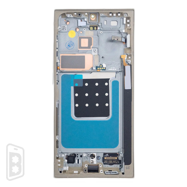 LCD Assembly With Frame Compatible For Samsung Galaxy S24 Ultra 5G (Refurbished)