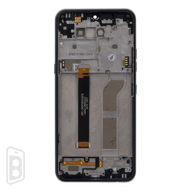 LCD Assembly With Frame Compatible For LG K51 / Q51 / Reflect