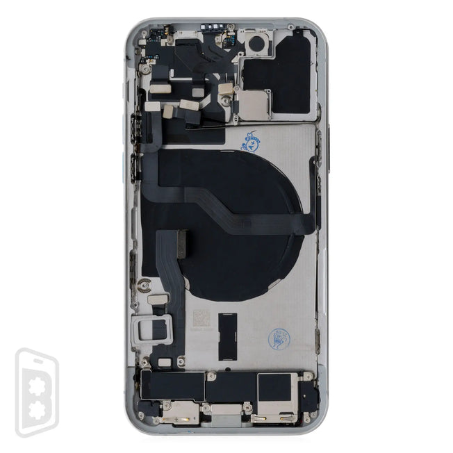 Back Housing W/ Small Components Pre-Installed Compatible For iPhone 12 Pro (US Version) (No Logo)