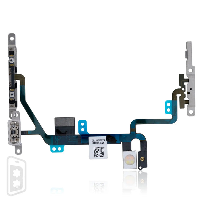 Power And Volume Button Flex Cable Compatible For iPhone 8 / SE (2020) / SE (2022)