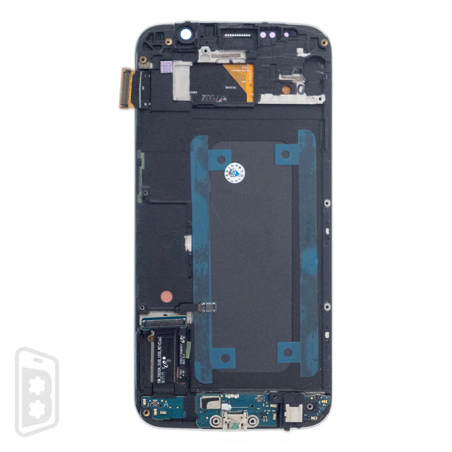 LCD Assembly With Frame Compatible For Samsung Galaxy S6 (Refurbished)