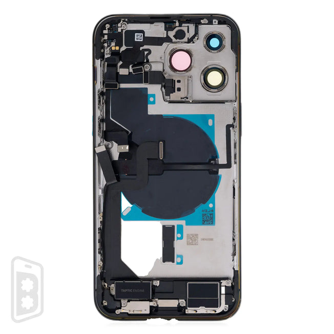Back Housing W/ Small Pre-Installed Compatible For iPhone 14 Pro Max (US Version) (No Logo)