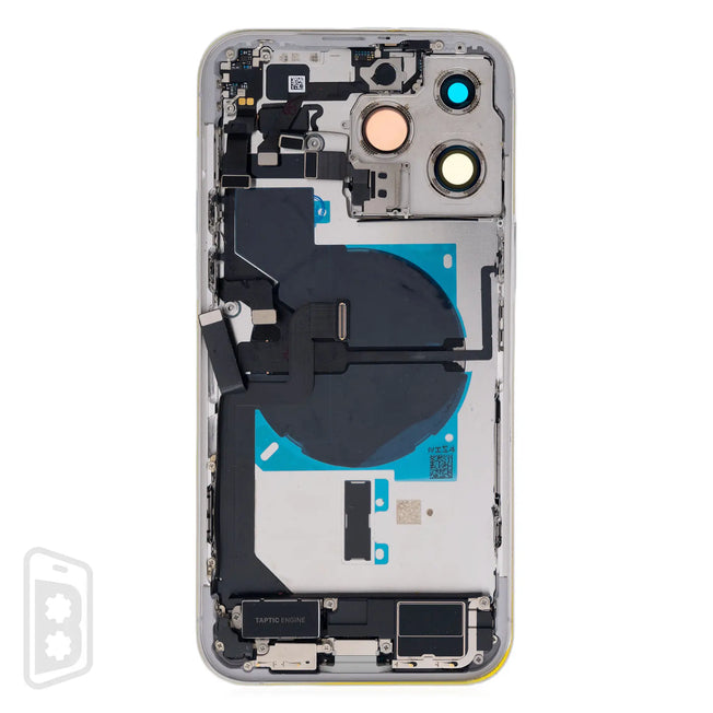 Back Housing W/ Small Pre-Installed Compatible For iPhone 14 Pro Max (US Version) (No Logo)