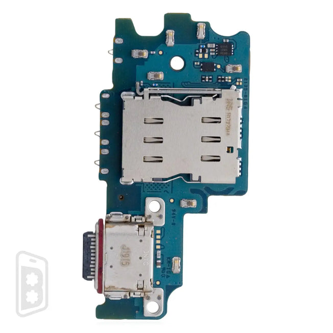 Charging Port Board With Sim Card Reader Compatible For Samsung Galaxy S21 FE 5G (US Version)