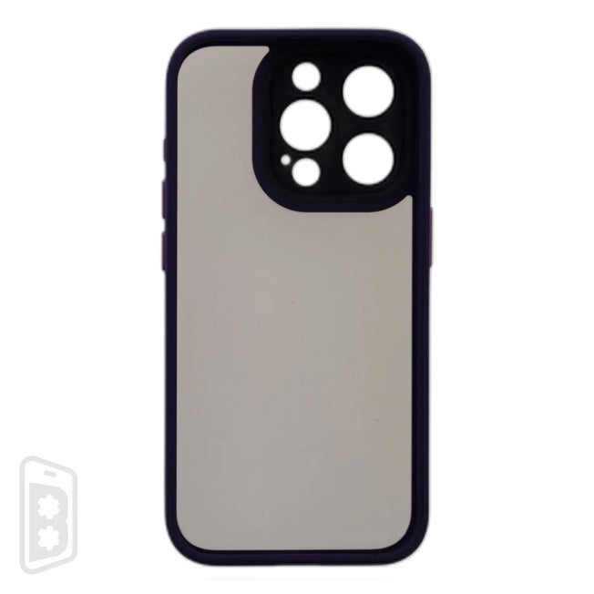 Matte Impact Case With Camera Lens - iPhone 15 Series