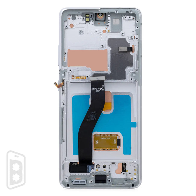 LCD Assembly With Frame Compatible For Samsung Galaxy S21 Ultra 5G (Refurbished)