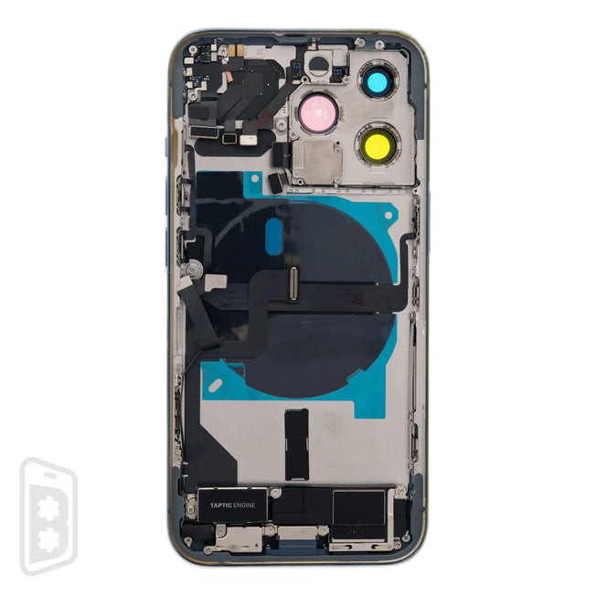 Back Housing W/ Small Components Pre-Installed Compatible For iPhone 13 Pro (US Version) (No Logo)