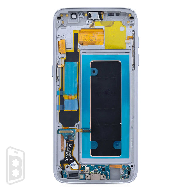 LCD Assembly With Frame Compatible For Samsung Galaxy S7 Edge (Refurbished)