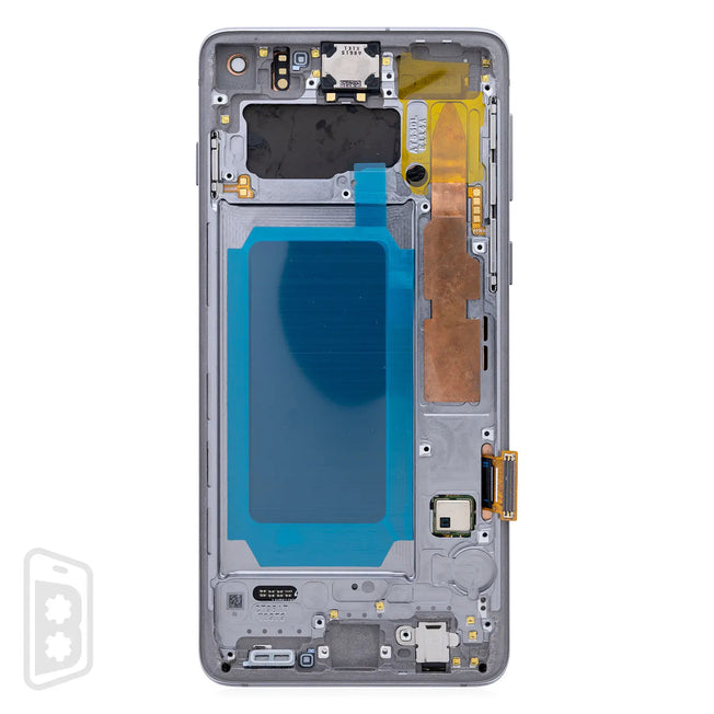 LCD Assembly With Frame Compatible For Samsung Galaxy S10 (Refurbished)