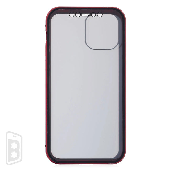 Metallic Magnet Privacy Tempered Glass - iPhone 12 Series