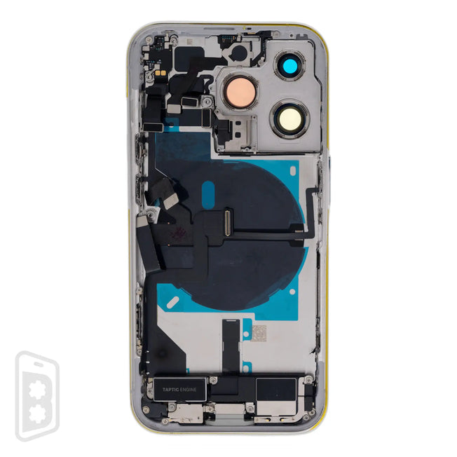 Back Housing W/ Small Pre-Installed Compatible For iPhone 14 Pro (US Version) (No Logo)