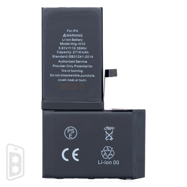 Replacement Battery Compatible For iPhone X