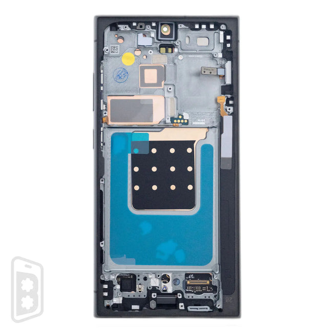 LCD Assembly With Frame Compatible For Samsung Galaxy S24 Ultra 5G (Refurbished)