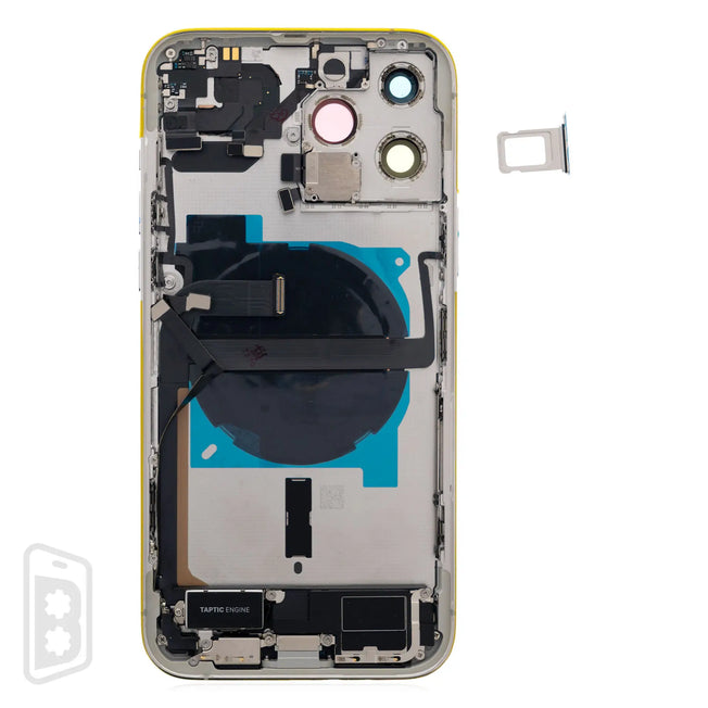 Back Housing W/ Small Components Pre-Installed Compatible For iPhone 13 Pro Max (US Version) (No Logo)
