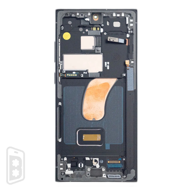 LCD Assembly With Frame Compatible For Samsung Galaxy S23 Ultra 5G (Refurbished)