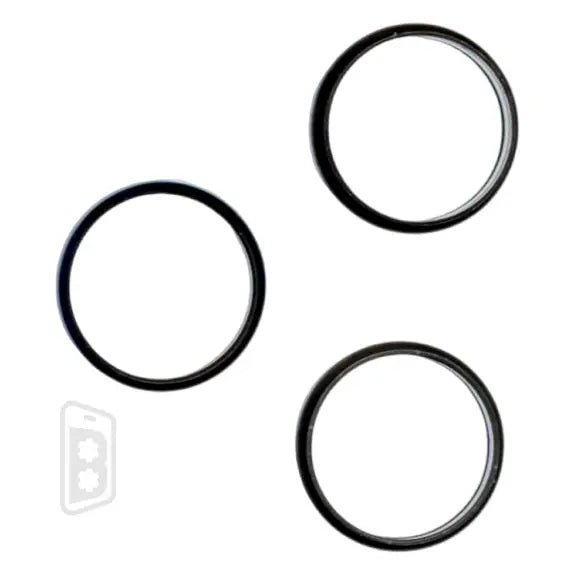 Back Camera Bezel Ring Only Compatible For iPhone 14 Pro / 14 Pro Max (3 Piece Set)