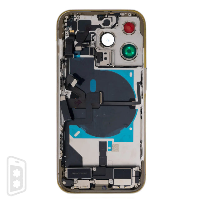 Back Housing W/ Small Pre-Installed Compatible For iPhone 14 Pro (US Version) (No Logo)