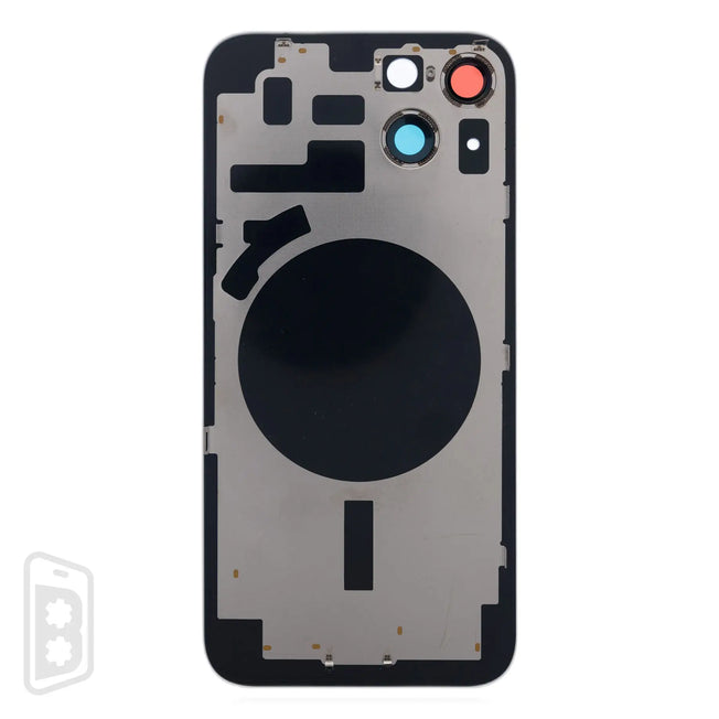 Back Glass With Steel Plate With Wireless NFC Charging MagSafe Magnet Compatible For iPhone 14 (No Logo)