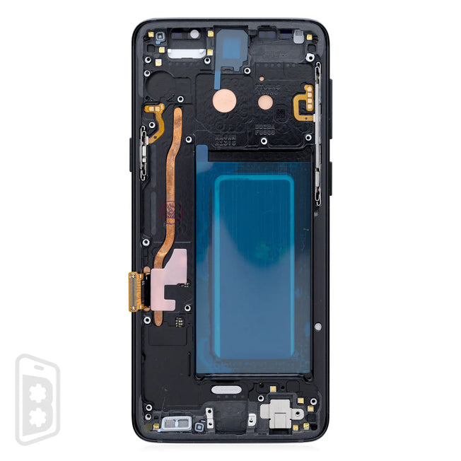 LCD Assembly With Frame Compatible For Samsung Galaxy S9 (Refurbished)