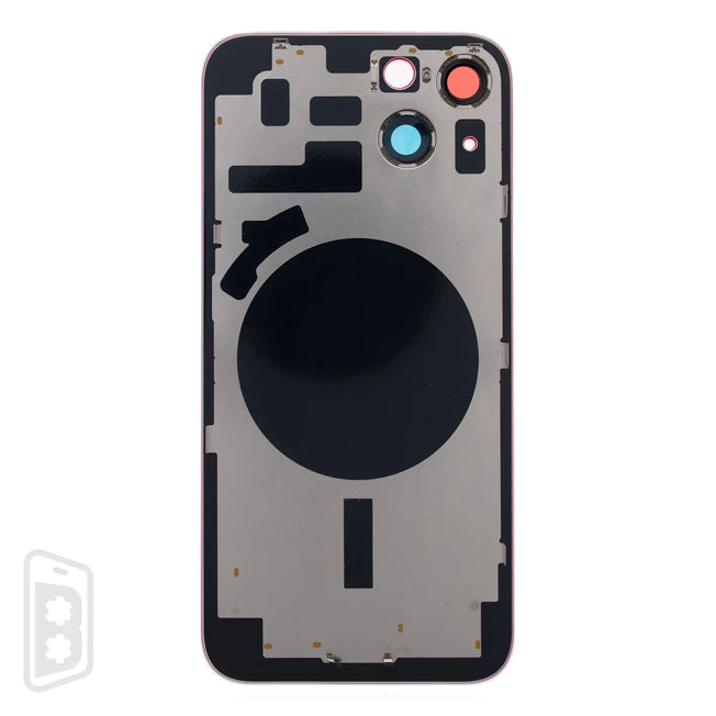 Back Glass With Steel Plate With Wireless NFC Charging MagSafe Magnet Compatible For iPhone 14 (No Logo)