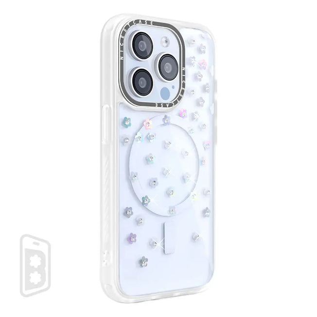 MagSafe Floral Sparkle - iPhone 16 Series