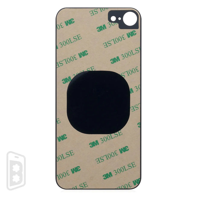 Back Glass With 3M Adhesive Compatible For iPhone 8 / SE (2020) (No Logo / Large Camera Hole)