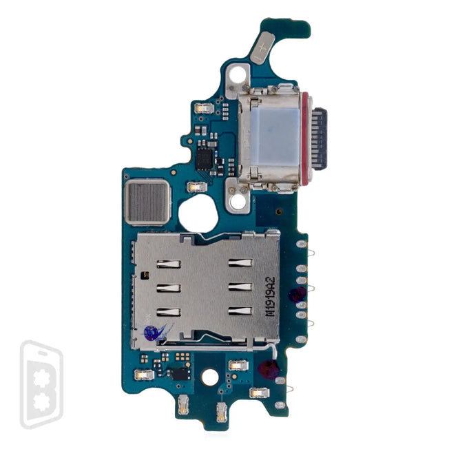 Charging Port Board With Sim Card Reader Compatible For Samsung Galaxy S21 5G (G991U) (US Version)