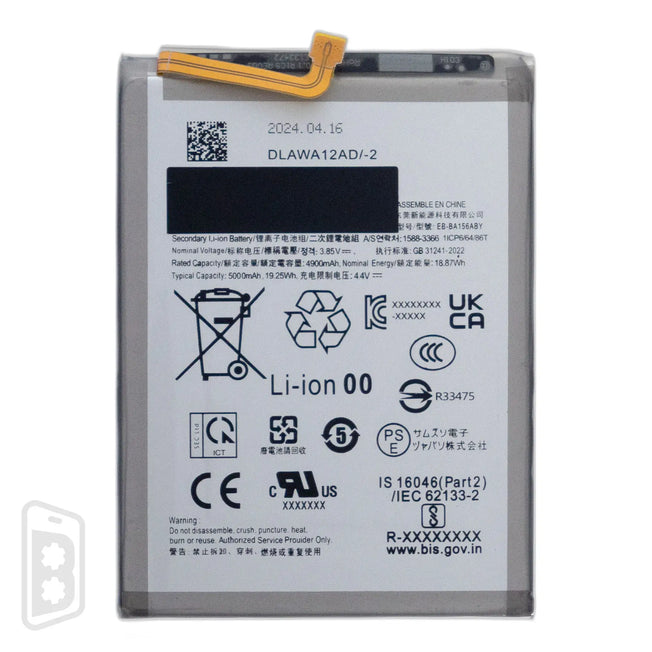 Replacement Battery Compatible For Samsung Galaxy A15 5G (A156 / 2023) (EB-BA156ABY)