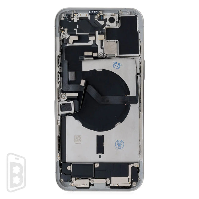 Back Housing W/ Small Components Pre-Installed Compatible For iPhone 12 Pro Max (US Version) (No Logo)