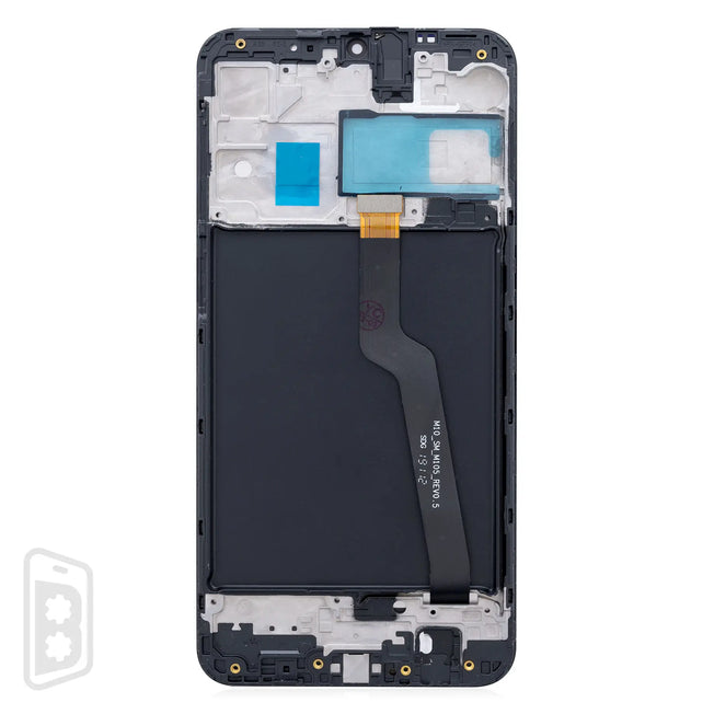 LCD Assembly With Frame Compatible For Samsung Galaxy A10 (A105 / 2019) (US Version) (Single Card) (Refurbished)