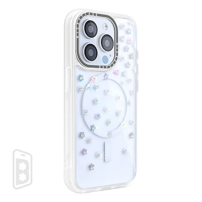 MagSafe Floral Sparkle - iPhone 16 Series
