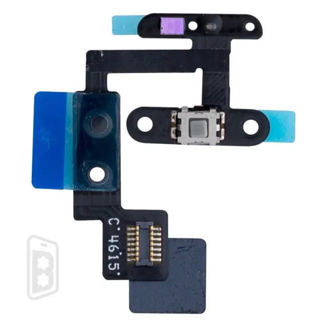 Power Button Flex And Microphone Compatible For iPad Air 2
