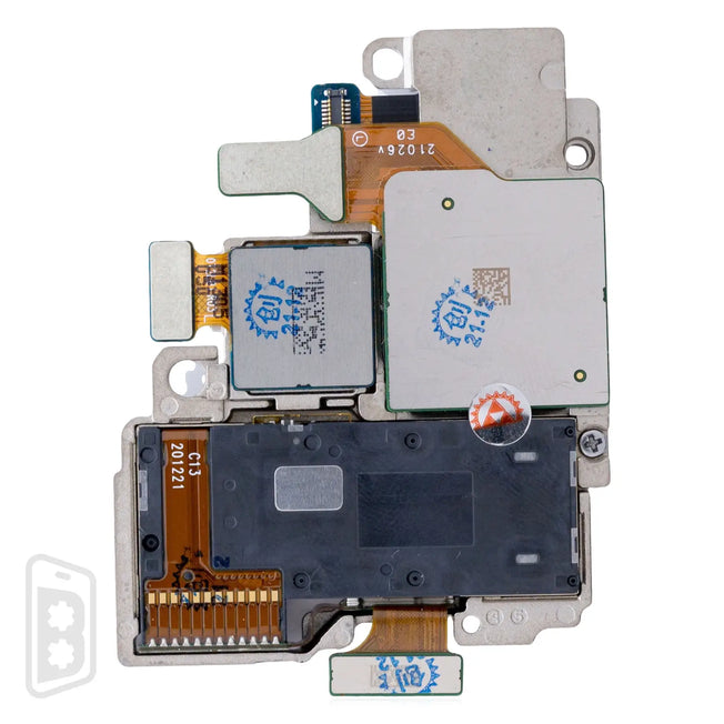 Back Camera (Wide & Telephoto & Ultrawide & Periscope Telephoto) Compatible For Samsung Galaxy S21 Ultra 5G