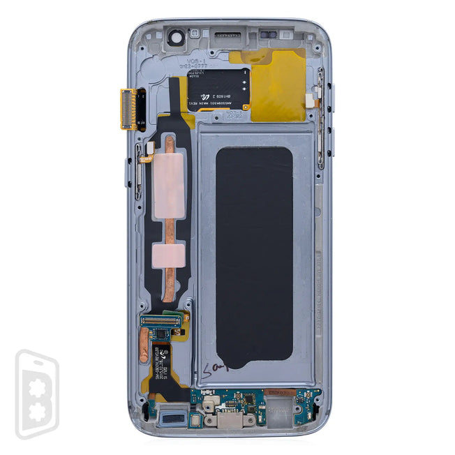 LCD Assembly With Frame Compatible For Samsung Galaxy S7 (Refurbished)