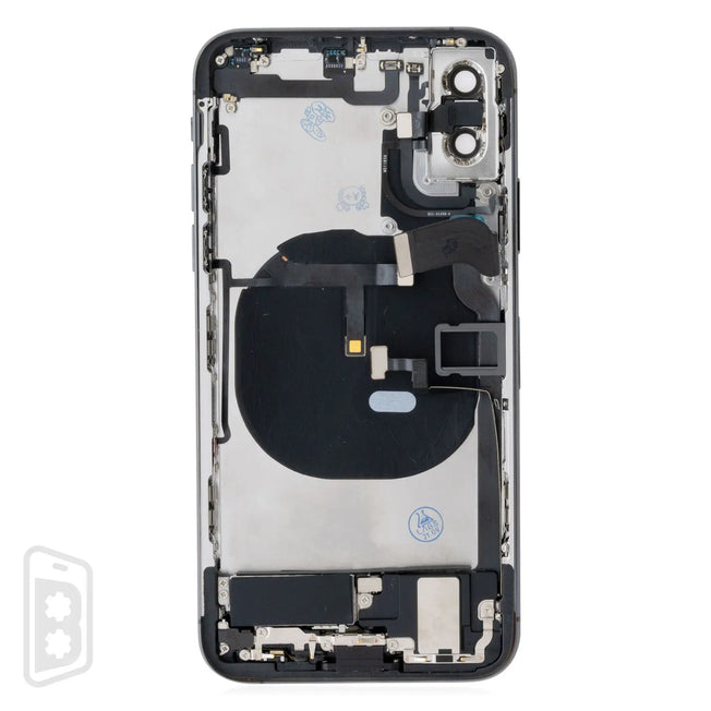 Back Housing W/ Small Components Pre-Installed Compatible For iPhone XS (No Logo)