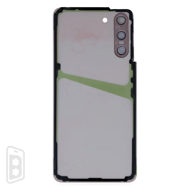 Back Cover Glass With Camera Lens Compatible For Samsung Galaxy S21 5G